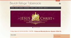 Desktop Screenshot of beulahrefugetabernacle.com